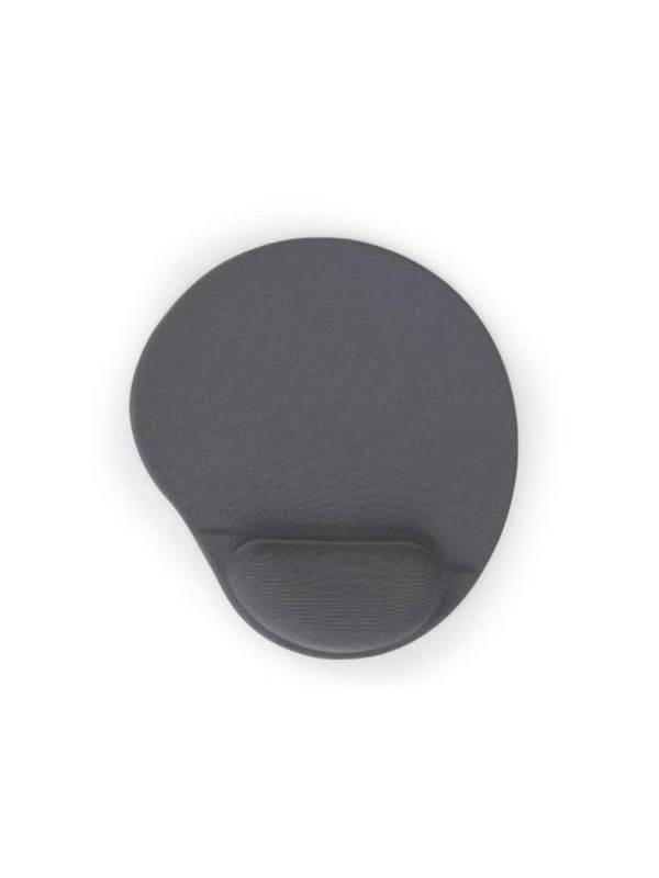 Gembird Gel mouse pad with wrist support grey