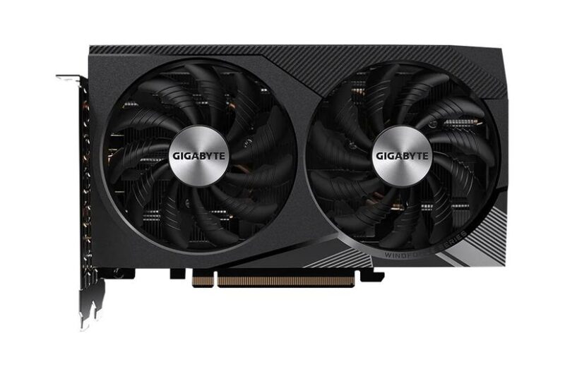 Gigabyte GeForce RTX 3060 WINDFORCE OC 12G Grafikkort - 12GB GDDR6 - NVIDIA RTX 3060 - PCI Express 4.0 x16