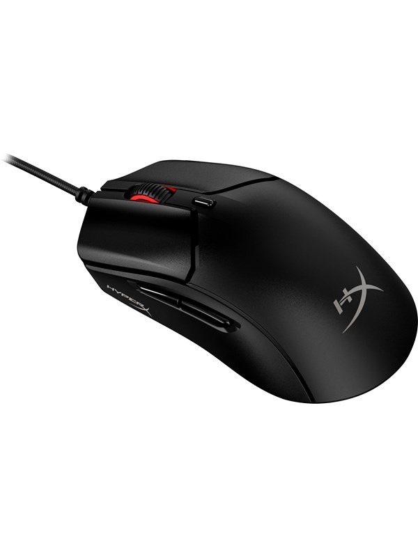 HyperX Pulsefire Haste 2 - Black - Gaming Mus - Optisk - 6 knapper - Sort