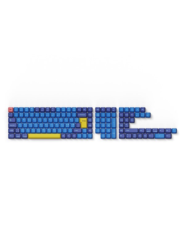 Keychron PBT Full Keycap Set 141 keys - Beach - Nordic - Keycaps - Nordisk