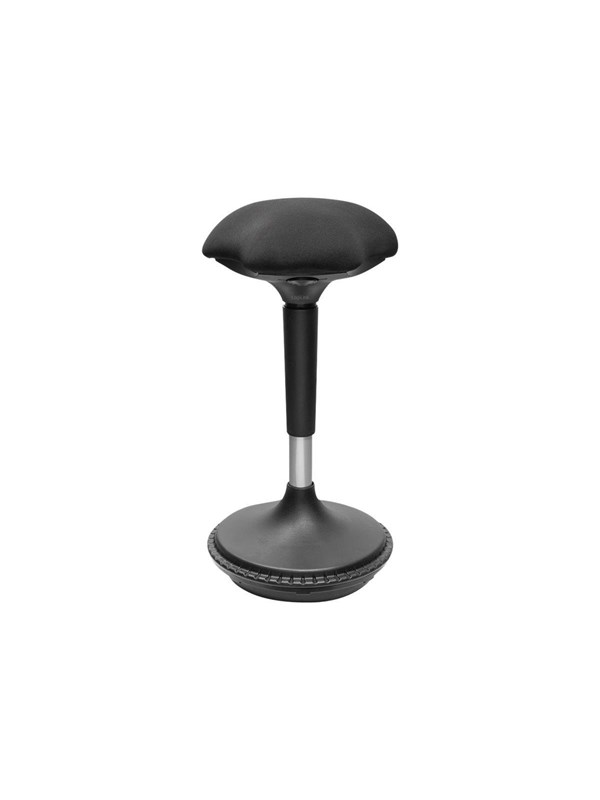 LogiLink Height adjustable wobble stool for sit-stand desk Skammel - ABS-gummi - Op til 120 kg