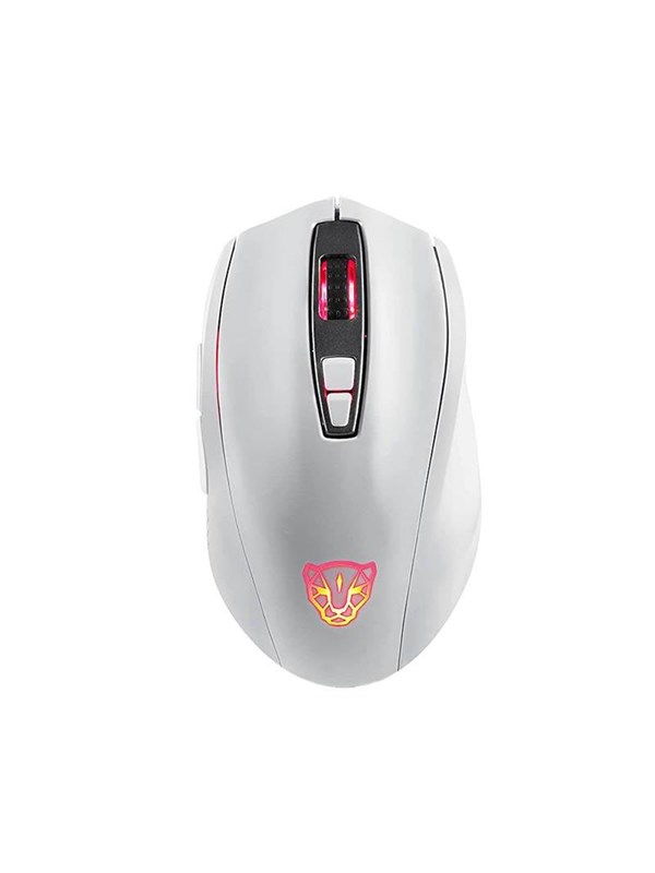 Motospeed Gaming Mouse V60 5000 DPI (white) - Gaming Mus - 7 knapper - Hvid
