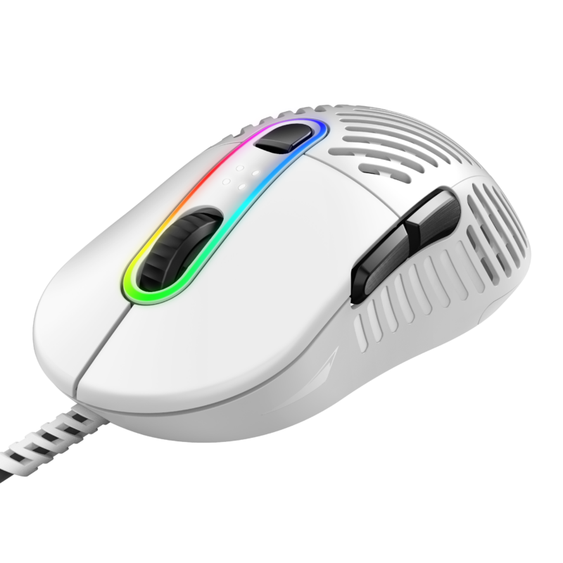 Mountain Makalu 67 - RGB Gaming Mus - Hvid