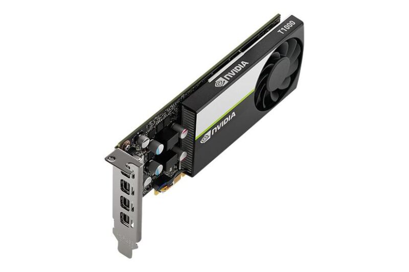 NVIDIA T1000 Grafikkort - lavprofil - 4GB GDDR6 - NVIDIA T1000 - PCI Express 3.0 x16