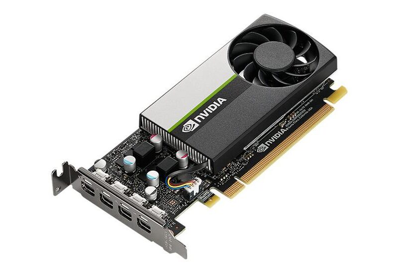 NVIDIA T1000 Grafikkort - lavprofil - 8GB GDDR6 - NVIDIA T1000 - PCI Express 3.0 x16