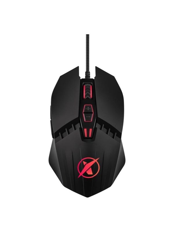 Niceboy ORYX M200 - Gaming Mus - Optisk - 7 knapper - Sort