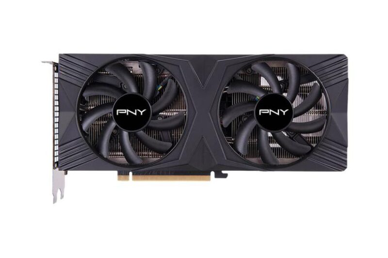 PNY Gaming GeForce RTX 4070 Verto Dual Fan - 12GB GDDR6X RAM - Grafikkort