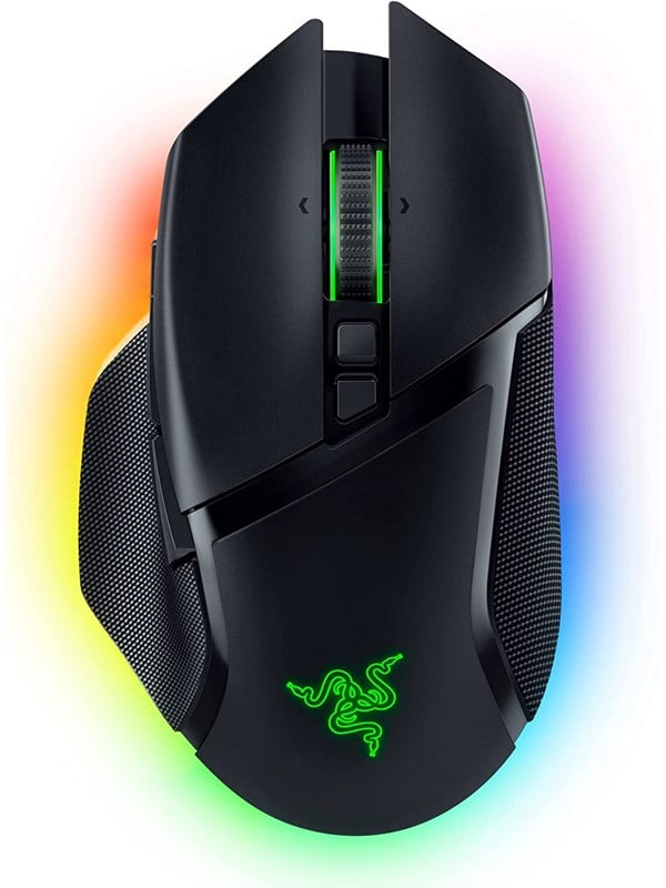 Razer Basilisk V3 Pro - Gaming Mus - Optisk - 11 knapper - Sort med RGB lys