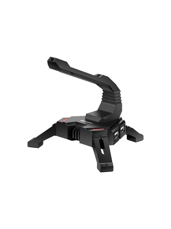 Sandberg 2in1 USB Hub Bungee USB hub - 4 ports - Sort