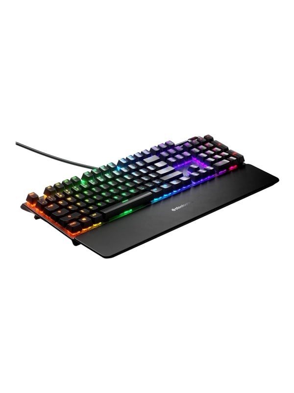 SteelSeries Apex 7 - Red - ND - Tastatur - Nordisk - Sort