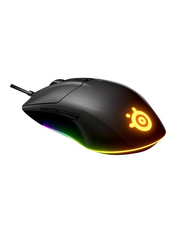 SteelSeries Rival 3 - Gaming Mus - Optisk - 6 knapper - Sort
