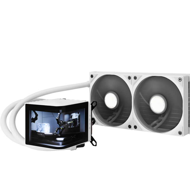 TRYX PANORAMA 240mm AIO Liquid Cooler Hvid
