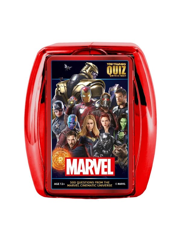 Winning Moves Marvel Cinematic Universe Top Trumps Quiz Card Game (English)
