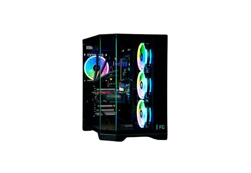 Føniks AMD Ryzen 5/RX 7800 XT Gamer Computer - AMD Ryzen 5 7600X - Vandkøler - 32GB DDR5 - RX 7800 XT 16GB - 2TB SSD M.2 - Uden Windows licens