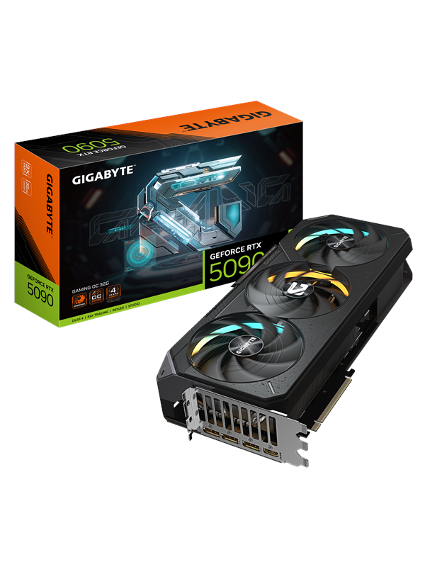 GIGABYTE GeForce RTX 5090 GAMING OC - 32GB GDDR7 RAM - Grafikkort