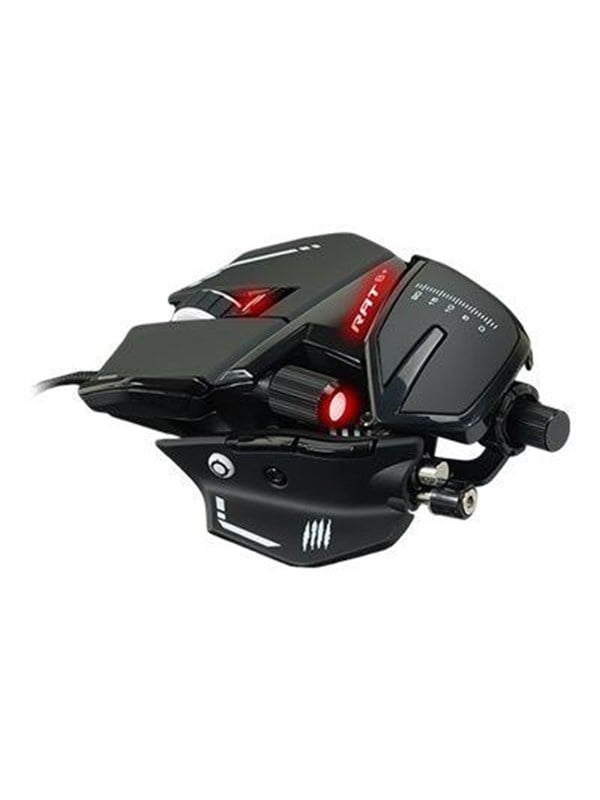 Mad Catz R.A.T. 8+ optisk spilmus - Gaming Mus - Optisk - 11 knapper - Sort