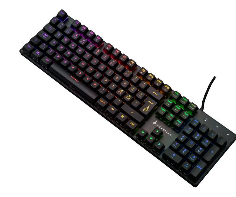 SUREFIRE - KingPin M2 Mech. Gaming RGB Tastatur QWERTY Nordic