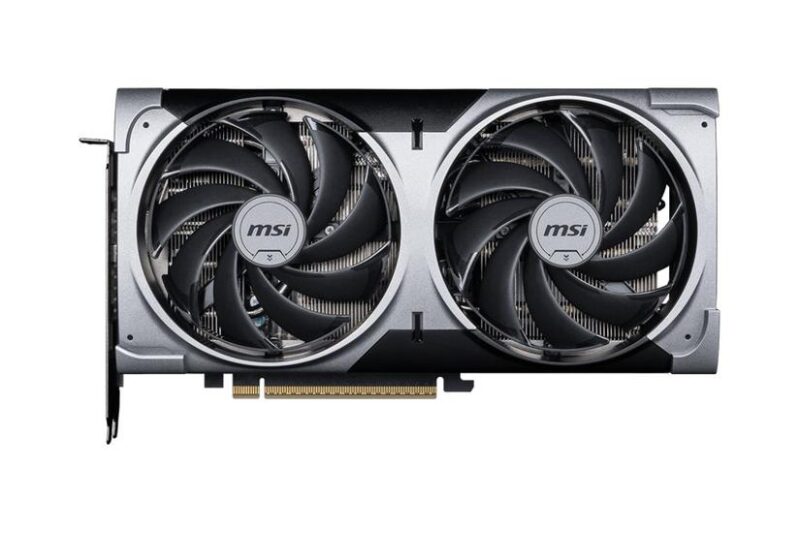 MSI GeForce RTX 5070 12G VENTUS 2X OC Grafikkort - 12GB GDDR7 - NVIDIA RTX 5070 - PCI Express 5.0