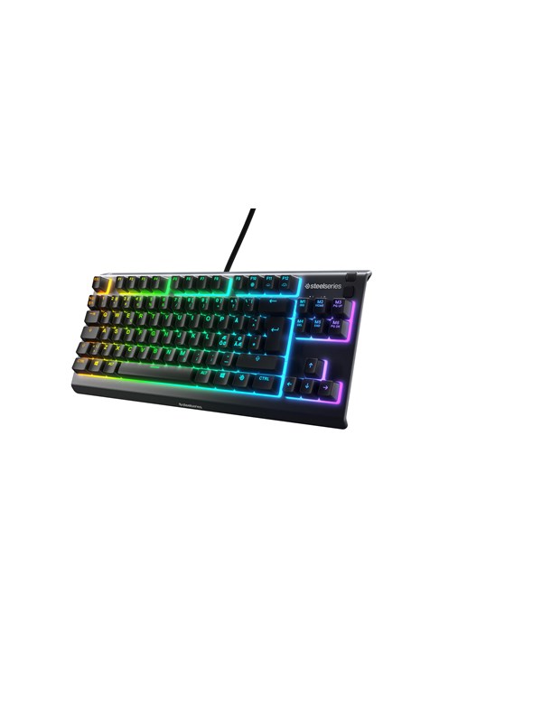 SteelSeries Apex 3 TKL - Gaming Tastatur - Uden Numpad - Nordisk - Sort