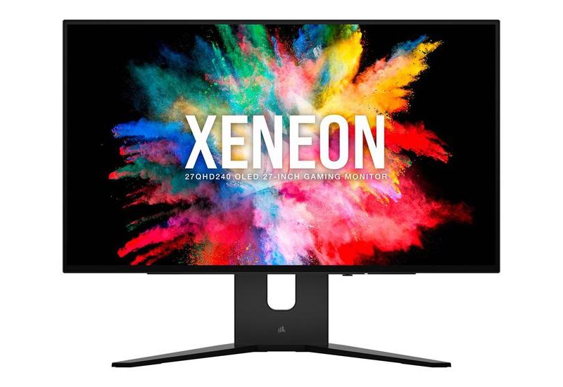 CORSAIR XENEON 27QHD240 skærm - 27" - NVIDIA G-SYNC Compatible, AMD FreeSync Premium - 0,03ms - QHD 2560x1440 ved 240Hz