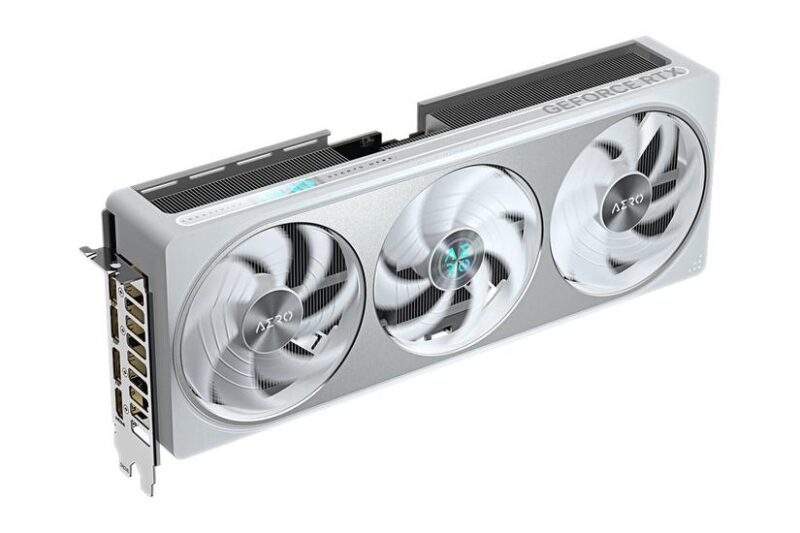 Gigabyte GeForce RTX 5070 AERO OC 12G Grafikkort - 12GB GDDR7 - NVIDIA RTX 5070 - PCI Express 5.0