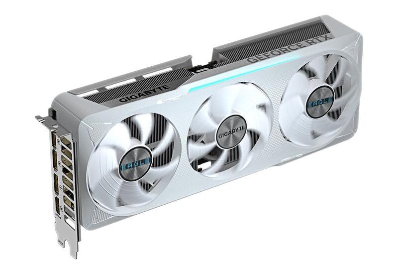 Gigabyte GeForce RTX 5070 EAGLE OC ICE SFF 12G Grafikkort - 12GB GDDR7 - NVIDIA RTX 5070 - PCI Express 5.0