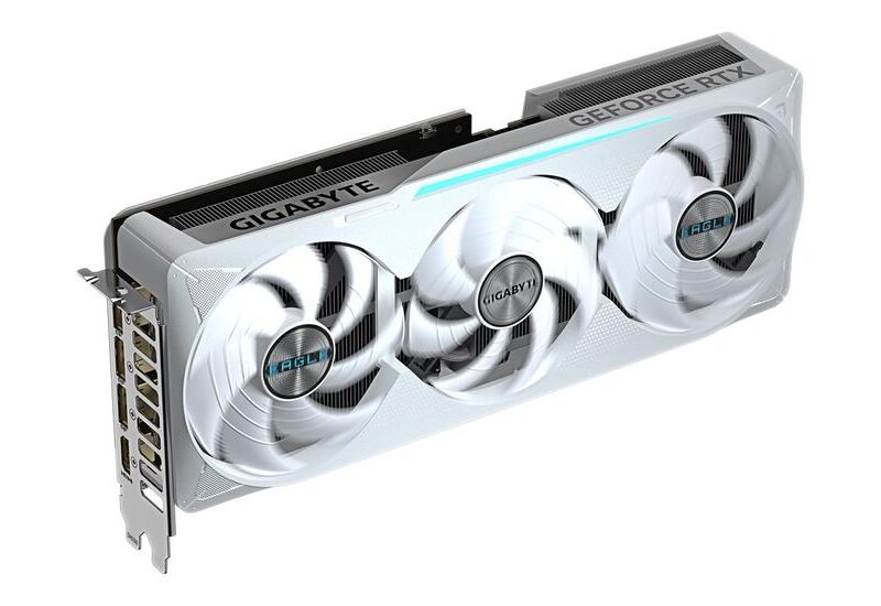 Gigabyte GeForce RTX 5070 Ti EAGLE OC ICE SFF 16G Grafikkort - 16GB GDDR7 - NVIDIA RTX 5070 Ti - PCI Express 5.0