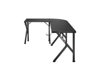 Huzaro Hero 6.3 Gaming Desk, sort +DOVANA Huzaro-sæt (slagtøj og tilbehør)