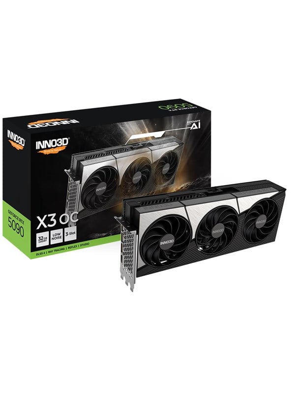 Inno3D GeForce RTX 5090 X3 OC - 32GB GDDR7 RAM - Grafikkort