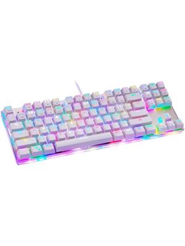 Motospeed K87S OUTEMU Red Switches - Gaming Tastatur - Hvid