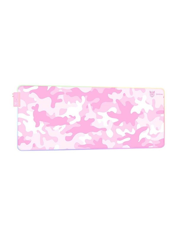 ONIKUMA MP005 RGB Mousepad (Pink)