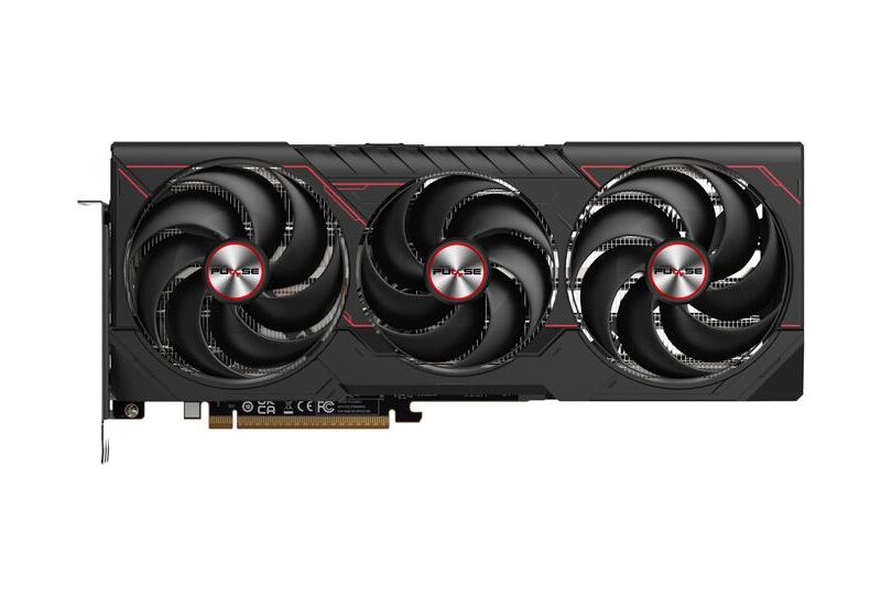 Sapphire Pulse Radeon RX 9070 XT Grafikkort - 16GB GDDR6 - AMD Radeon RX 9070 XT - PCI Express 5.0 x16