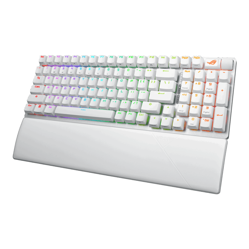 ASUS ROG STRIX SCOPE II 96 Wireless RGB Gaming Keyboard ROG NX Snow Switches - White