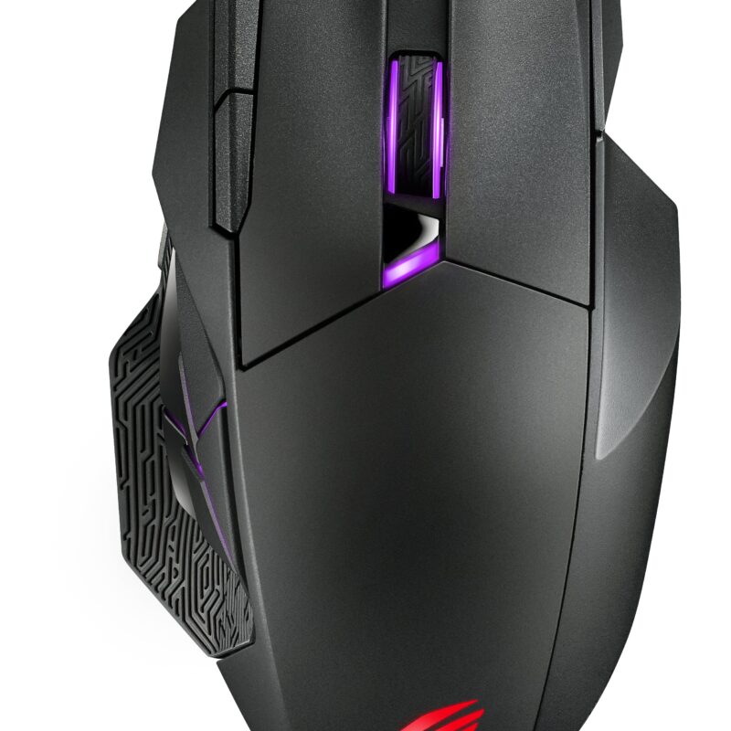 ASUS ROG Spatha X (P707) Wireless Gaming Mouse, Ergonomic Design, 12 programmable buttons, 19000 DPI