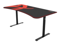 Arozzi Arena Gaming Desk - Bord - gaming - kurvet Gamerbord med sort stel