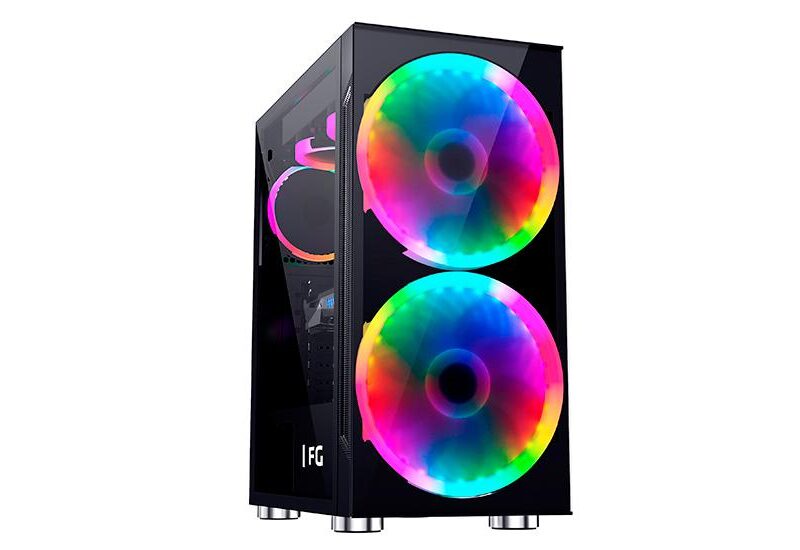 Føniks Banshee II Færdigsamlet Gamer Computer - Intel i5 10400F - 16GB DDR4 - GeForce RTX 3050 6GB - 1TB SSD M.2 - Windows 11 installeret og køreklar