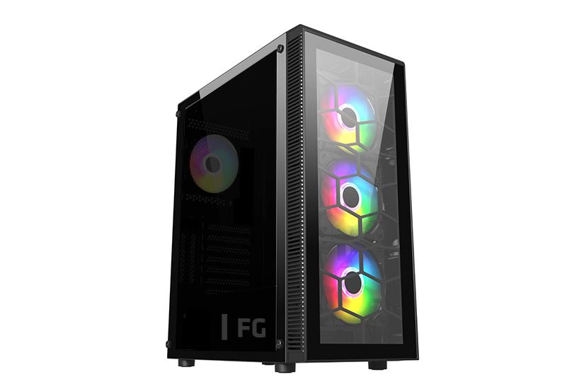 Føniks Warrior I Færdigsamlet Gamer Computer - AMD Ryzen 7 5700X - 32GB DDR4 - AMD Radeon RX 7600 8GB - 1TB SSD M.2 - Windows 11 installeret og køreklar