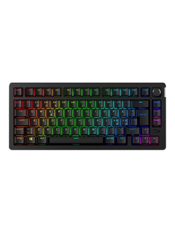 HP HyperX Alloy Rise - Gaming Tastatur - Dansk - Sort