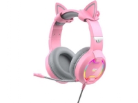 Havit GAMENOTE H2233d RGB gaming headphones (pink)