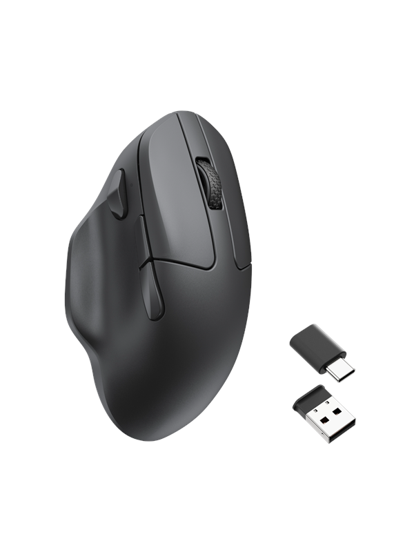 Keychron M7 1K Hz - Gaming Mus - Optisk - 6 knapper - Sort