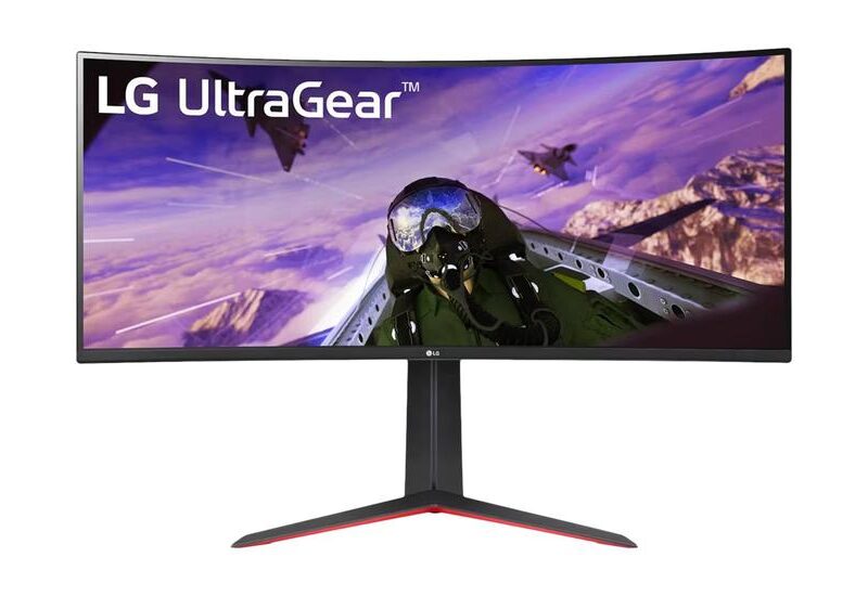 LG UltraGear 34GP63AP-B skærm - LED baglys - 34" - AMD FreeSync Premium - VA - 1ms - UWQHD 3440x1440