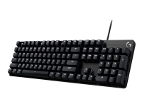 Logitech G G413 SE - Tastatur - bagbelyst - USB - QWERTY - US International - sort