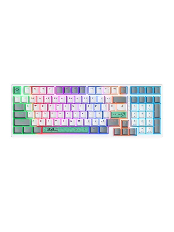 ONIKUMA G38 - Gaming Tastatur - Hvid