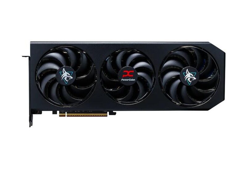 PowerColor Hellhound Radeon RX 9070 Grafikkort - 16GB GDDR6 - AMD Radeon RX 9070 - PCI Express 5.0 x16