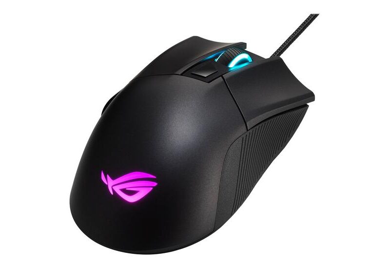 ASUS ROG Gladius II Core - mus - USB - sort