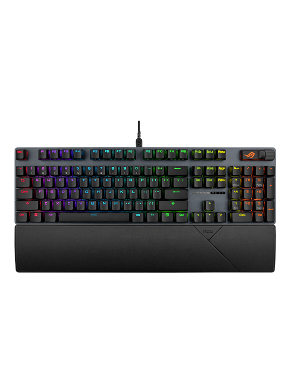 ASUS ROG Strix Scope II X Full Size - Gaming Tastatur - Nordisk - Sort
