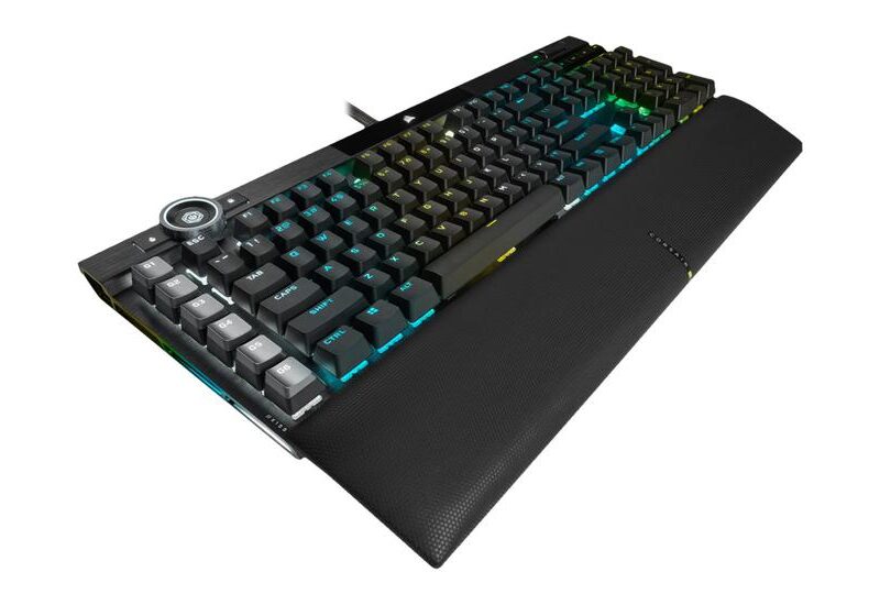 CORSAIR Gaming K100 RGB - tastatur - Nordisk - sort Indgangsudstyr