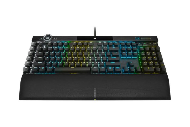 CORSAIR Gaming K100 RGB - tastatur - USA - sort Indgangsudstyr