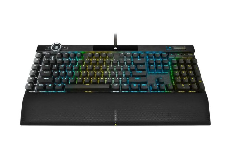 CORSAIR Gaming K100 RGB - tastatur - USA - sort Indgangsudstyr