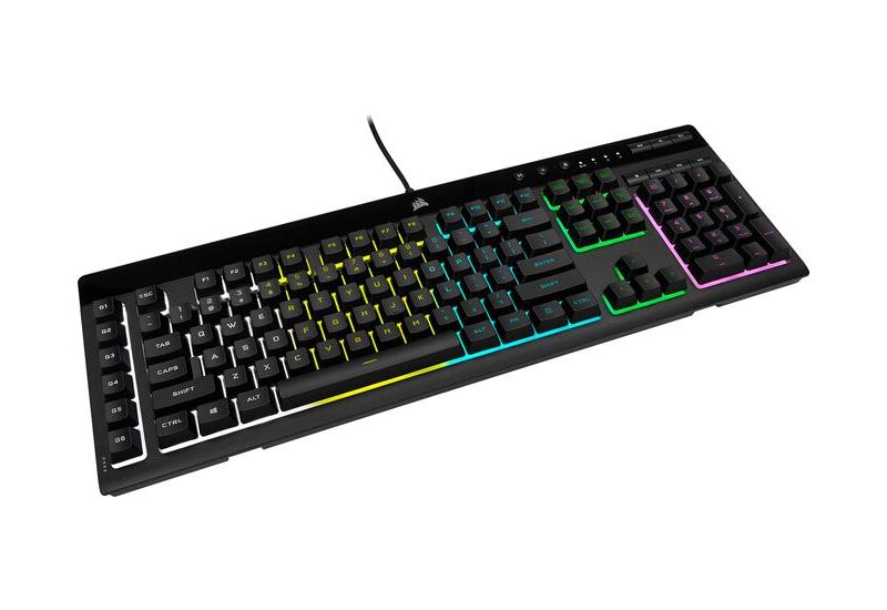 CORSAIR Gaming K55 RGB PRO - tastatur - Nordisk - sort Indgangsudstyr
